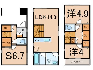 Ｋｏｌｅｔ大口＃０７の物件間取画像